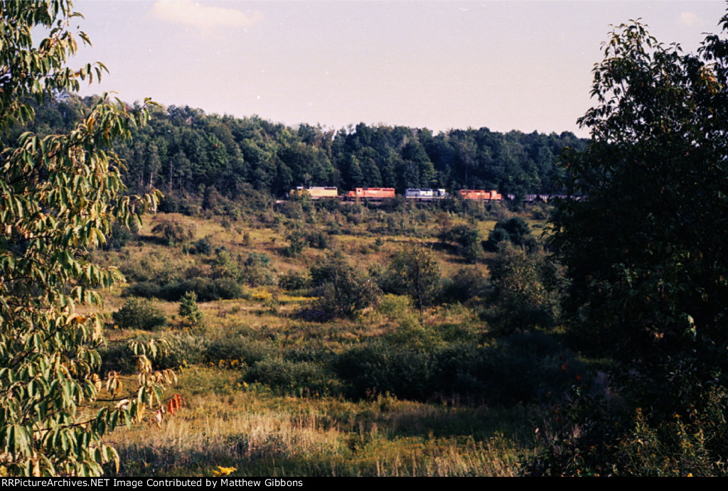 Northbound D&H coal train-exact date approximate